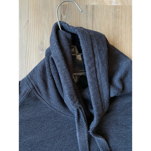 Old Navy Black Pullover Cowl Neck Cropped Sweater Women Size LARGE - Picture 5 of 11